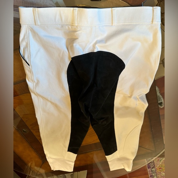 Gutos full seat white show breeches - Picture 2 of 4